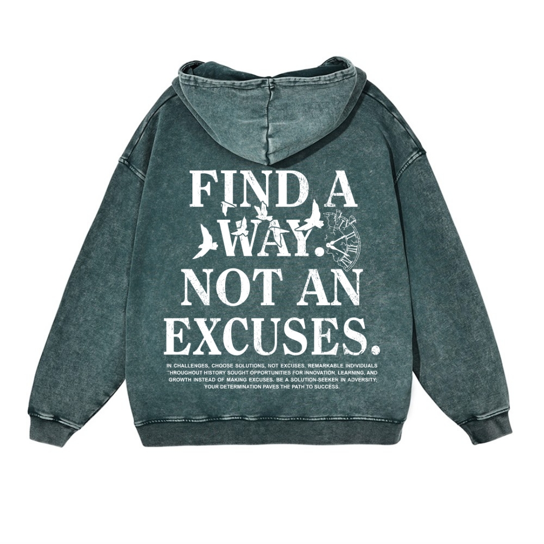 "NOEXCUSES" HOODIE