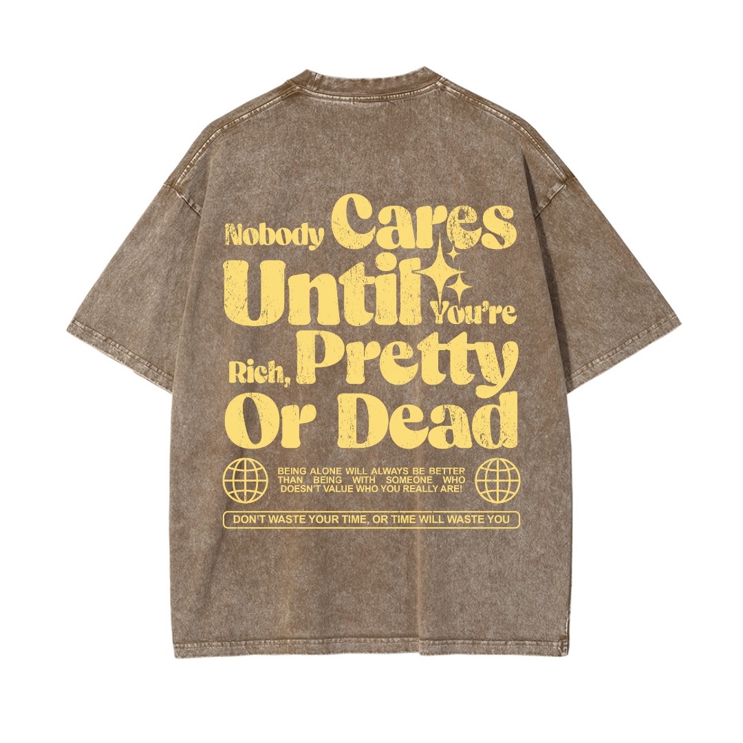 "NOBODY" T-SHIRT